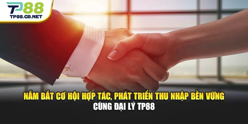 Nắm bắt cơ hội hợp tác, phát triển thu nhập bền vững cùng đại lý TP88
